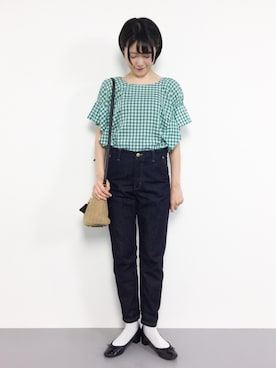 まるさん（レディース・161cm）の夏コーディネート