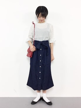 まるさん（レディース・161cm）の夏コーディネート