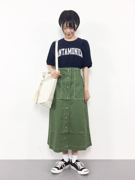 まるさん（レディース・161cm）の夏コーディネート