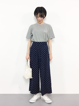 「夢展望（ユメテンボウ）のアイテム」を使った、まるさん（レディース・161cm）の夏コーディネート