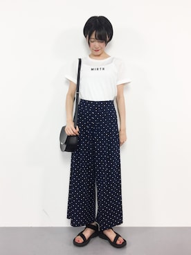 「夢展望（ユメテンボウ）のアイテム」を使った、まるさん（レディース・161cm）の夏コーディネート