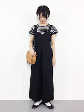 「SHIPS Days（シップスデイズ）のアイテム」を使った、まるさん（レディース・161cm）の夏コーディネート