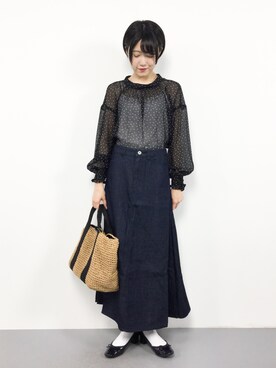 まるさん（レディース・161cm）の夏コーディネート