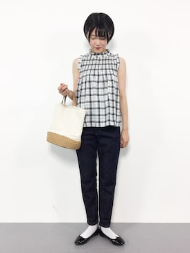 まるさん（レディース・161cm）の夏コーディネート