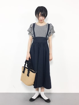 まるさん（レディース・161cm）の夏コーディネート