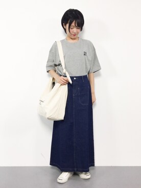 「SONA（ソナ）のアイテム」を使った、まるさん（レディース・161cm）の夏コーディネート