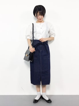 「Luz Llena（ラズレナ）のアイテム」を使った、まるさん（レディース・161cm）の夏コーディネート