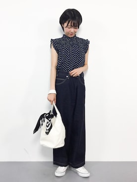 まるさん（レディース・161cm）の夏コーディネート