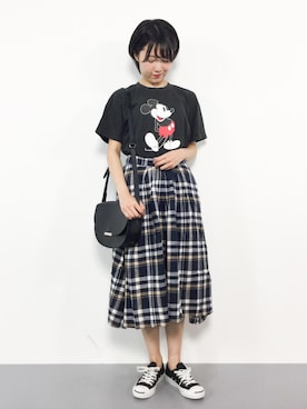 「AMERICAN HOLIC」｜まるさん（レディース・161cm）の夏コーディネート