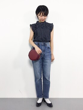 「classicalelf（クラシカルエルフ）のアイテム（バッグ）」を使った、まるさん（レディース・161cm）の夏コーディネート