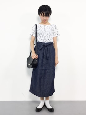 まるさん（レディース・161cm）の夏コーディネート