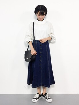 まるさん（レディース・161cm）の秋コーディネート