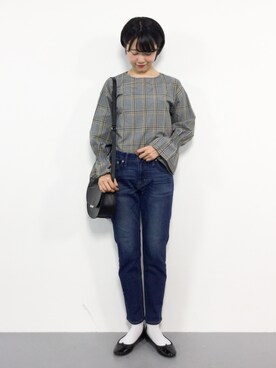 まるさん（レディース・161cm）の秋コーディネート