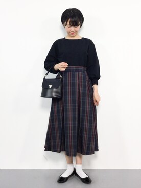 まるさん（レディース・161cm）の秋コーディネート