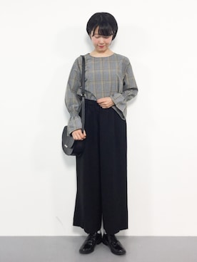 まるさん（レディース・161cm）の秋コーディネート