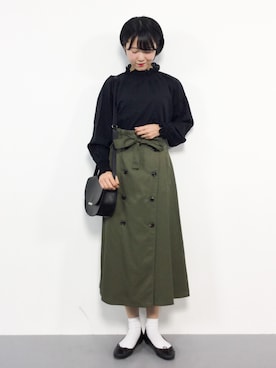 まるさん（レディース・161cm）の秋コーディネート