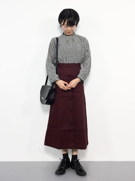 まるさん（レディース・161cm）の秋コーディネート