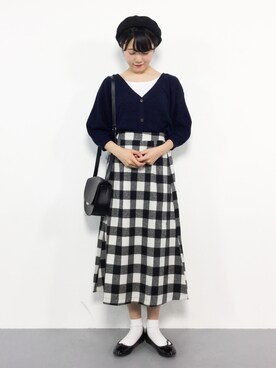 まるさん（レディース・161cm）の秋コーディネート