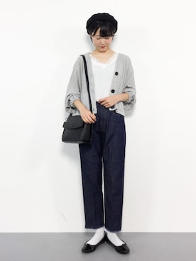 まるさん（レディース・161cm）の秋コーディネート