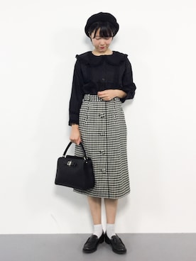 まるさん（レディース・161cm）の秋コーディネート