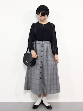 まるさん（レディース・161cm）の秋コーディネート
