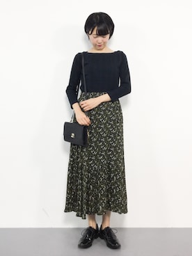 まるさん（レディース・161cm）の秋コーディネート