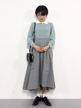 「夢展望（ユメテンボウ）のアイテム」を使った、まるさん（レディース・161cm）の秋コーディネート