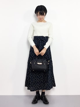 まるさん（レディース・161cm）の秋コーディネート