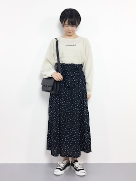 まるさん（レディース・161cm）の秋コーディネート