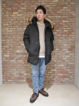 森　健人さん（メンズ・175cm）の冬コーディネート