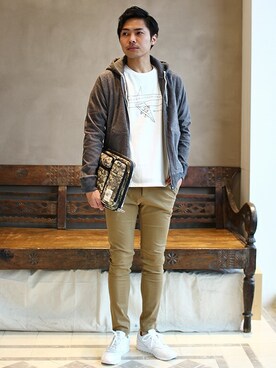 mizutaniさん（メンズ・178cm）の冬コーディネート