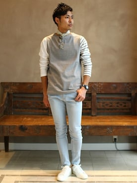 mizutaniさん（メンズ・178cm）の春コーディネート