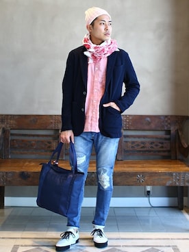 mizutaniさん(メンズ・178cm)の春コーディネート