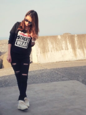 1/3.PEANUTSさん（レディース・164cm）の春コーディネート