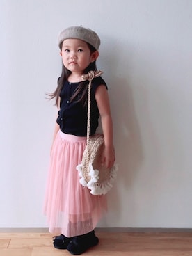 sui_mmyさん（キッズ・100cm）の夏コーディネート