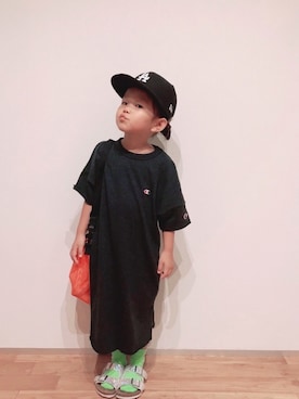 sui_mmyさん（キッズ・100cm）の夏コーディネート