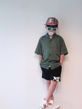 「suicoke（スイコック）のアイテム」を使った、sui_mmyさん（キッズ・100cm）の秋コーディネート