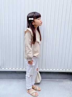 「おんなのこコーデ」｜「アイテム（その他）」を使った、sui_mmyさん（キッズ・100cm）の春コーディネート