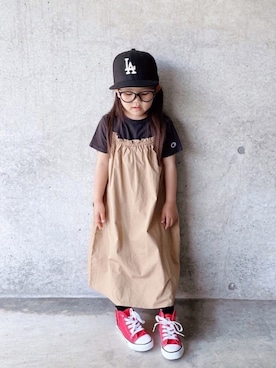 sui_mmyさん（キッズ・100cm）の春コーディネート