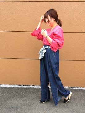 「wears（ウェアーズ）のアイテム」を使った、rieko_miさん（レディース・149cm）の春コーディネート