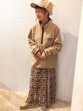 「WILD THINGS（ワイルドシングス）のアイテム（その他トップス）」を使った、🧸🎈さん（レディース・151cm）の秋コーディネート