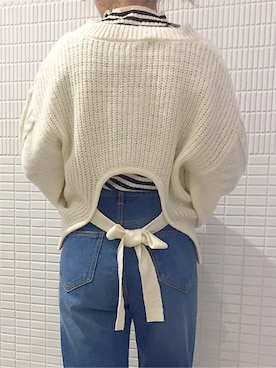 「うしろ姿」｜🧸🎈さん（レディース・151cm）の秋コーディネート