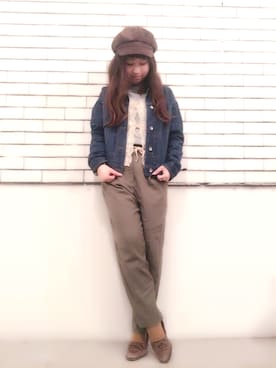 きゃま@ANDYOUさん（レディース・146cm）の冬コーディネート