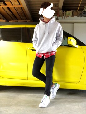 「Body Glove（ボディグローブ）のアイテム」を使った、あすかさん（メンズ・170cm）の春コーディネート