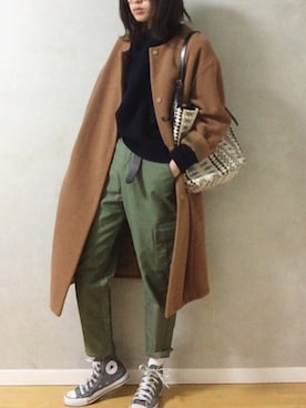 dxさん（レディース・162cm）の秋コーディネート