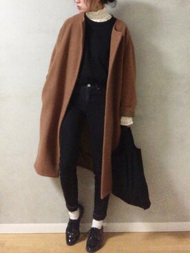 dxさん（レディース・162cm）の冬コーディネート