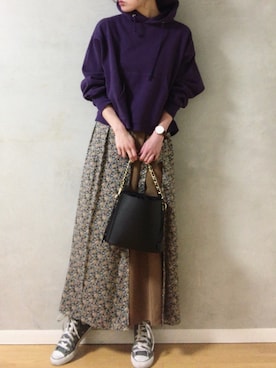 dxさん（レディース・162cm）の冬コーディネート