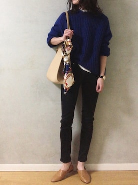 「URBAN RESEARCH Sonny Label（アーバンリサーチサニーレーベル）のアイテム（財布/小物）」を使った、dxさん（レディース・162cm）の冬コーディネート