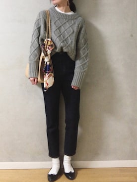 「URBAN RESEARCH Sonny Label（アーバンリサーチサニーレーベル）のアイテム（財布/小物）」を使った、dxさん（レディース・162cm）の冬コーディネート