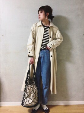 dxさん（レディース・162cm）の春コーディネート